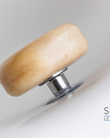 SAVONT Original Magnetic floating soap holder | Always dry & clean | Soap dish dispenser drainer for shower or sink