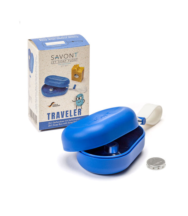 SAVONT Original Traveler Soap Box | Always dry & clean | soap tin case