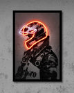 21 x 30 cm / roter helm