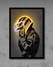 21 x 30 cm / gelber helm